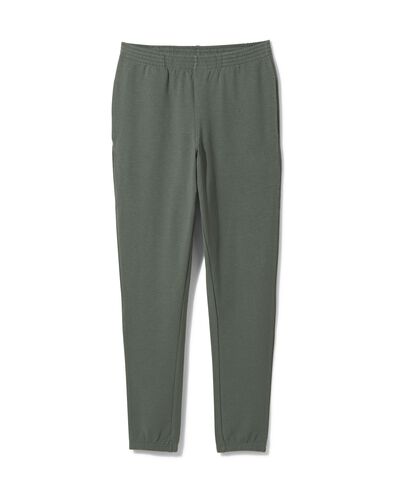 heren lounge broek met bamboe groen