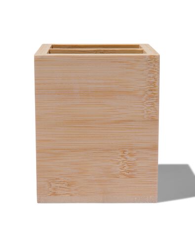 pennenbakje bamboehout 10.5x8.5x7