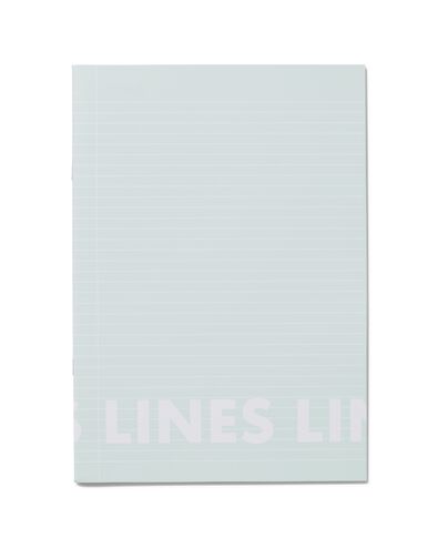 schriften mint A4 gelinieerd - 3 stuks