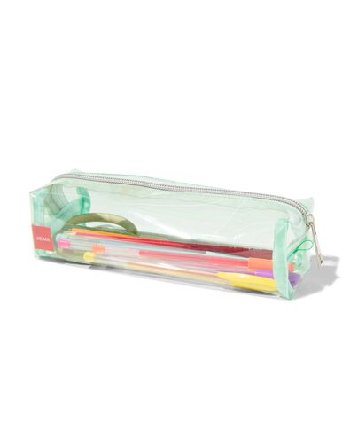 etui transparant mint
