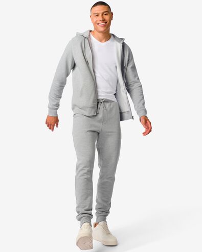 heren sweatbroek grijs