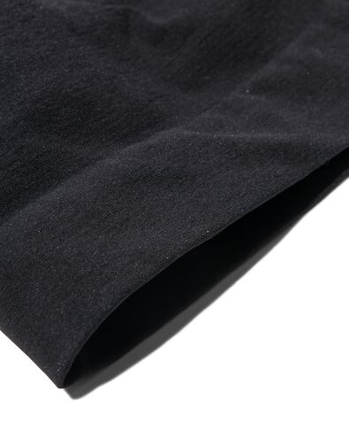 sterk corrigerende biker hoge taille zwart