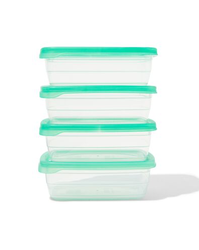 vershoudbakjes 600ml - 4 stuks