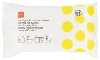vochtige schoonmaakdoekjes 20x15 - 50 stuks