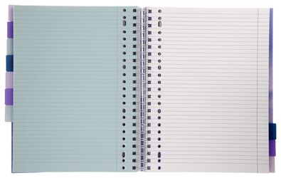 collegeblok 10-in-1 A4 gelinieerd wolken