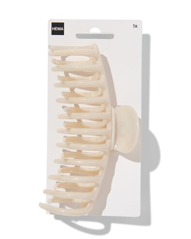 haarklem 12cm wit marmer