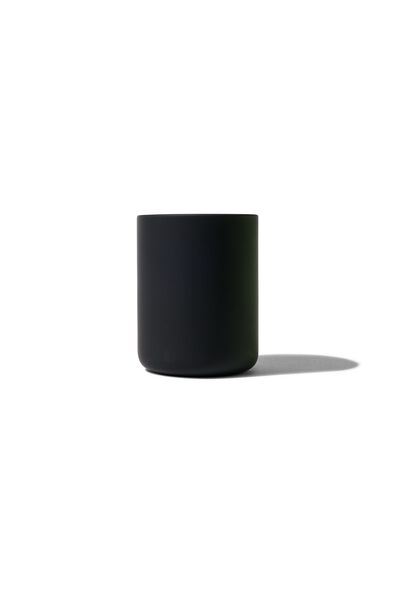 tandenborstel beker &Oslash;8x10 zwart