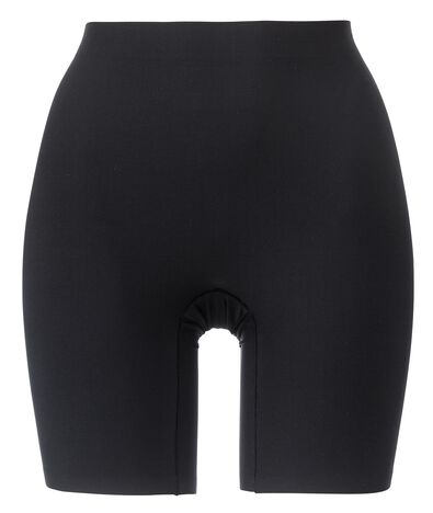 medium corrigerende biker hoge taille zwart