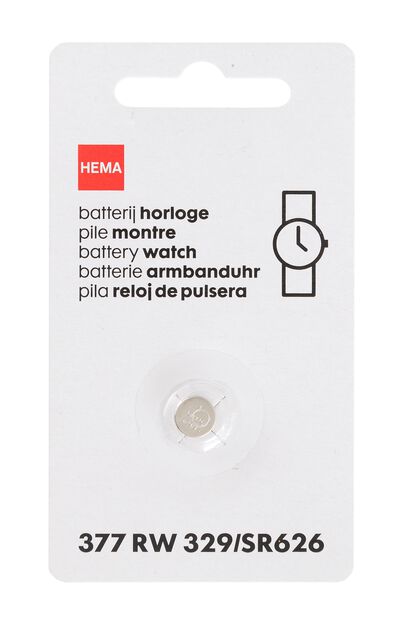 horlogebatterij  377 / RW329 / SR626