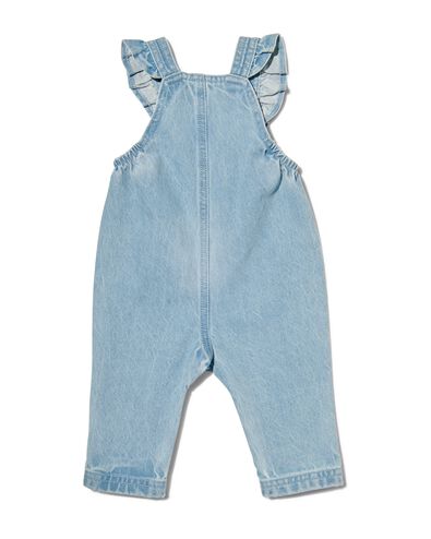 baby tuinbroek ruffle  blauw