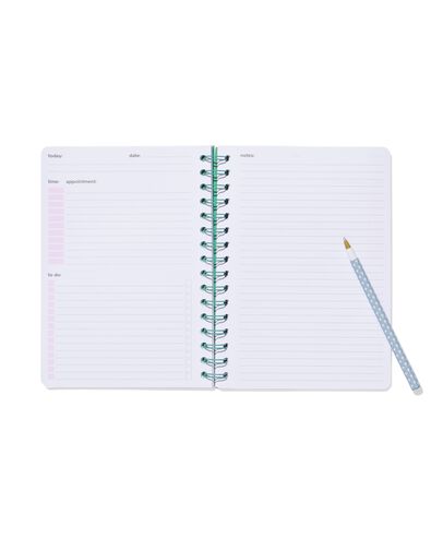 werkplanner met spiraal 21x15