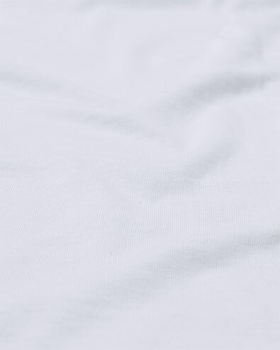 topper hoeslaken jersey 140x200 wit
