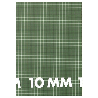 schriften groen A4 geruit 10 mm - 3 stuks