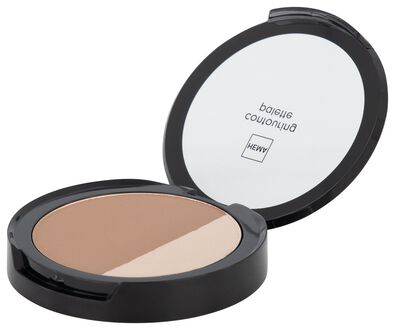 contouring palette 01 pink almond & coffee