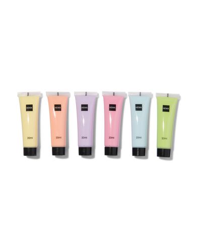 acrylverf pastel 6x20ml