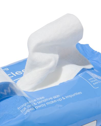 reinigingsdoekjes gezicht droge/gevoelige huid - 25 stuks