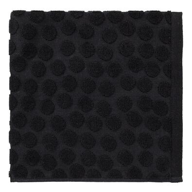 keukendoek 50 x 50 - katoen - zwart stip