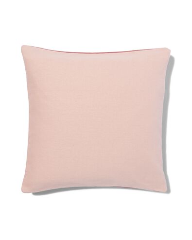 kussenhoes katoen 50x50 roze