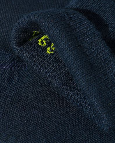 heren sokken warm feet - 2 paar donkerblauw