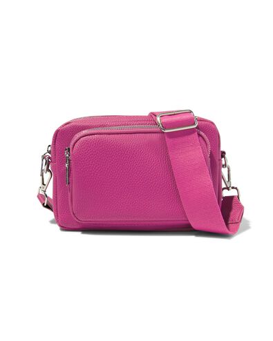 schoudertas roze 21x15