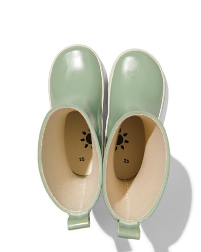 baby regenlaars rubber groen