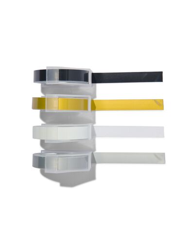 navulset lettertang - 4 stuks