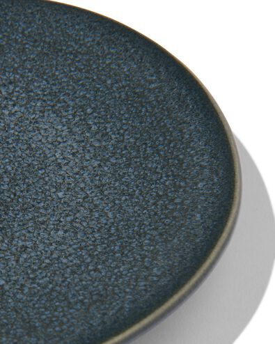 gebaksbord &Oslash;16.5cm Porto reactief glazuur zwart