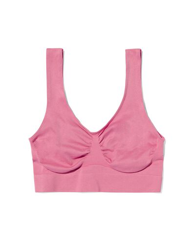 niet voorgevormde top naadloos roze