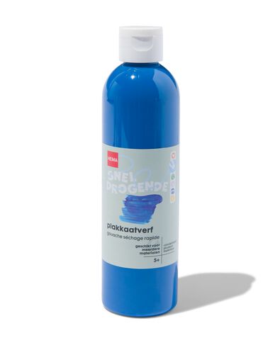 plakkaatverf blauw 250ml