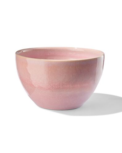 schaal &Oslash;14cm Porto reactief glazuur roze