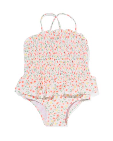 baby badpak smock bloemen multi