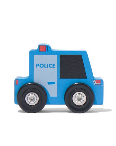 politieauto hout