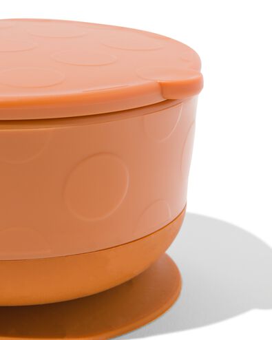 schaaltje met afneembare zuignap en deksel