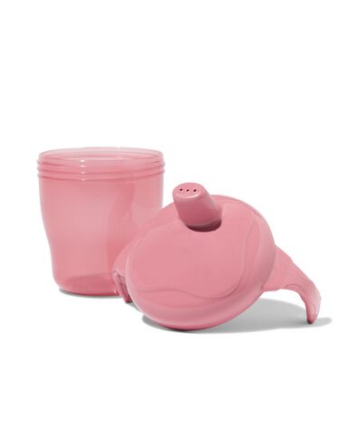 antiknoei beker 250ml roze