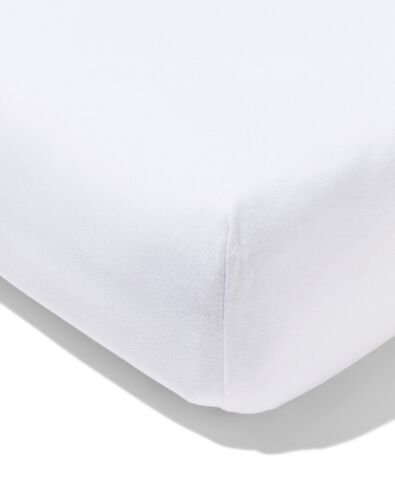 peuter hoeslaken jersey 70x150 wit