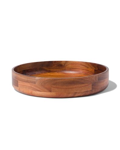 schaal &Oslash; 31 cm acaciahout