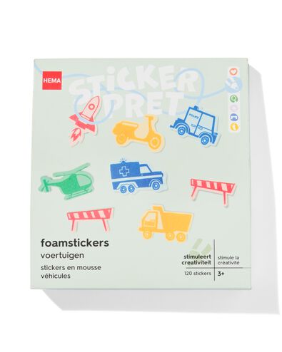 foam stickers voertuigen