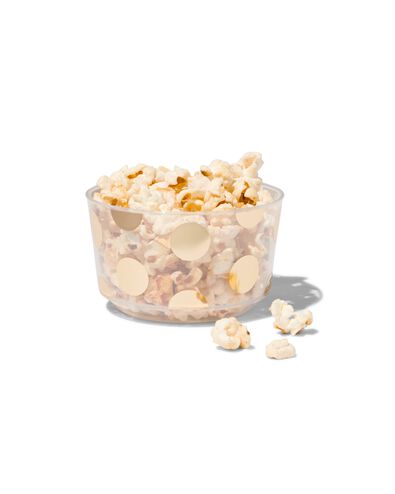 herbruikbare bakjes &Oslash;11cm gouden stippen - 4 stuks