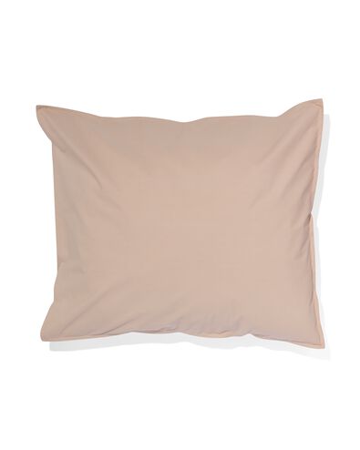 LINDA. kussensloop percal 60x70 bruisend beige