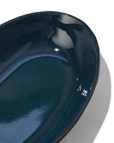 schaal &Oslash;30cm Porto reactief glazuur donkerblauw