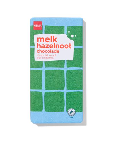 chocoladereep melk hazelnoot 180gram