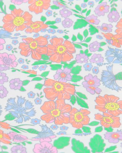 kinder badpak met bloemen multi