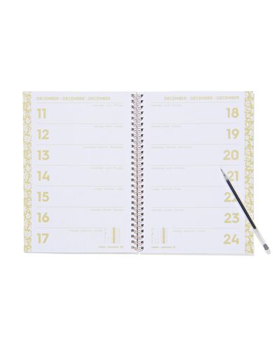 agenda met spiraal 2024 bloemen 24.3x17