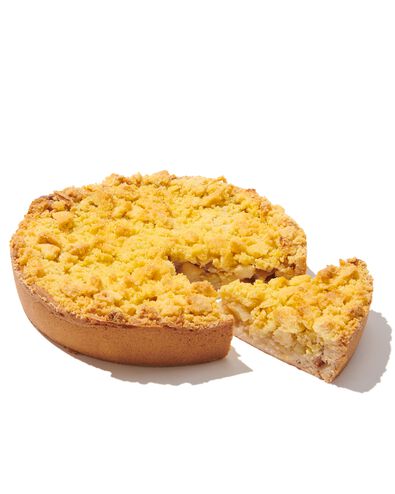appelkruimeltaart vegan 6p.