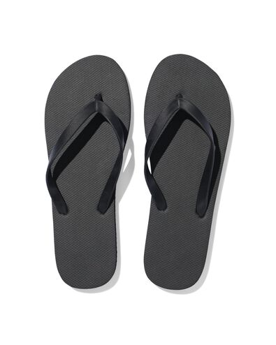 dames teenslippers zwart