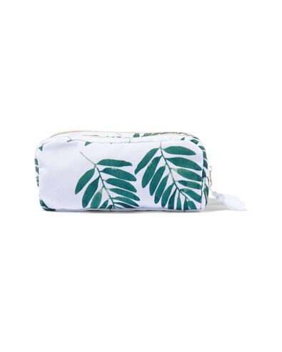 etui dubbele rits bladeren