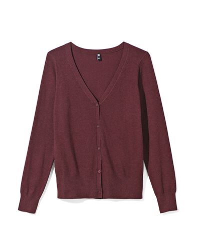 dames vest Lexi rood