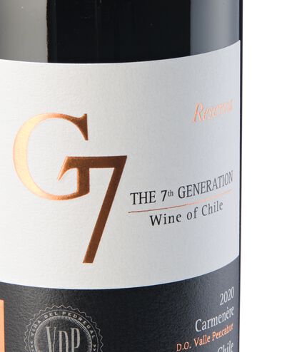 G7 carmenere reserva - 0,75 L