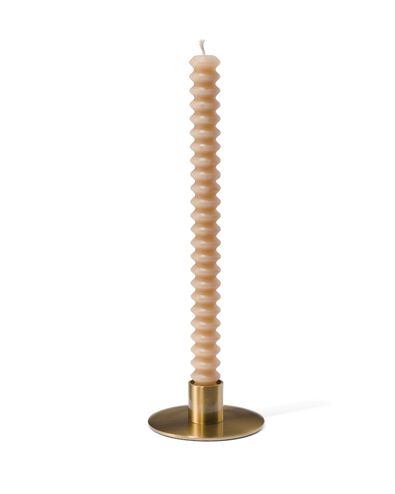 kandelaar &Oslash;8.5x3 goud metaal