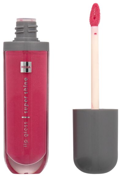 superglanzende lipgloss bright pink